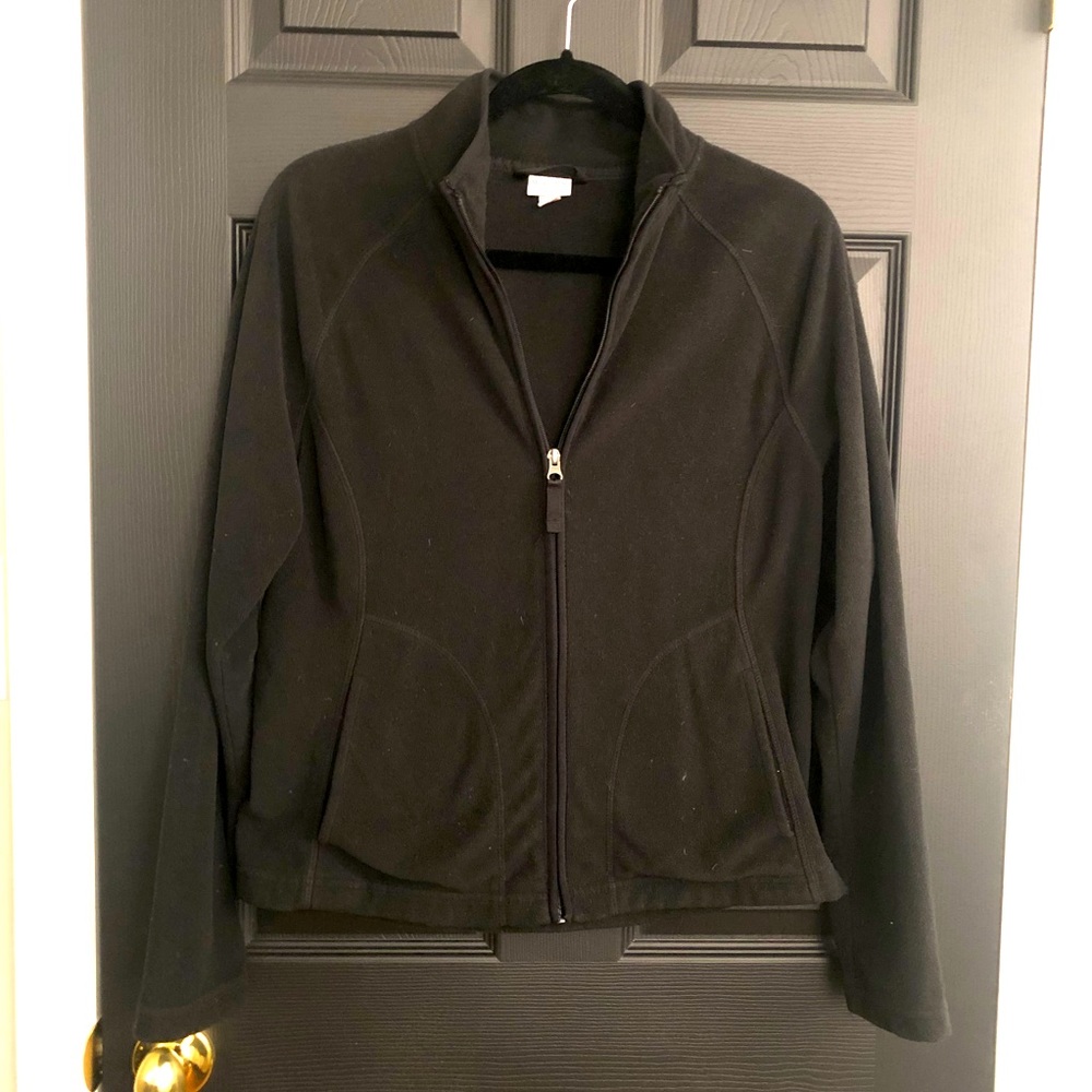 Merona Fleece Black Jacket
